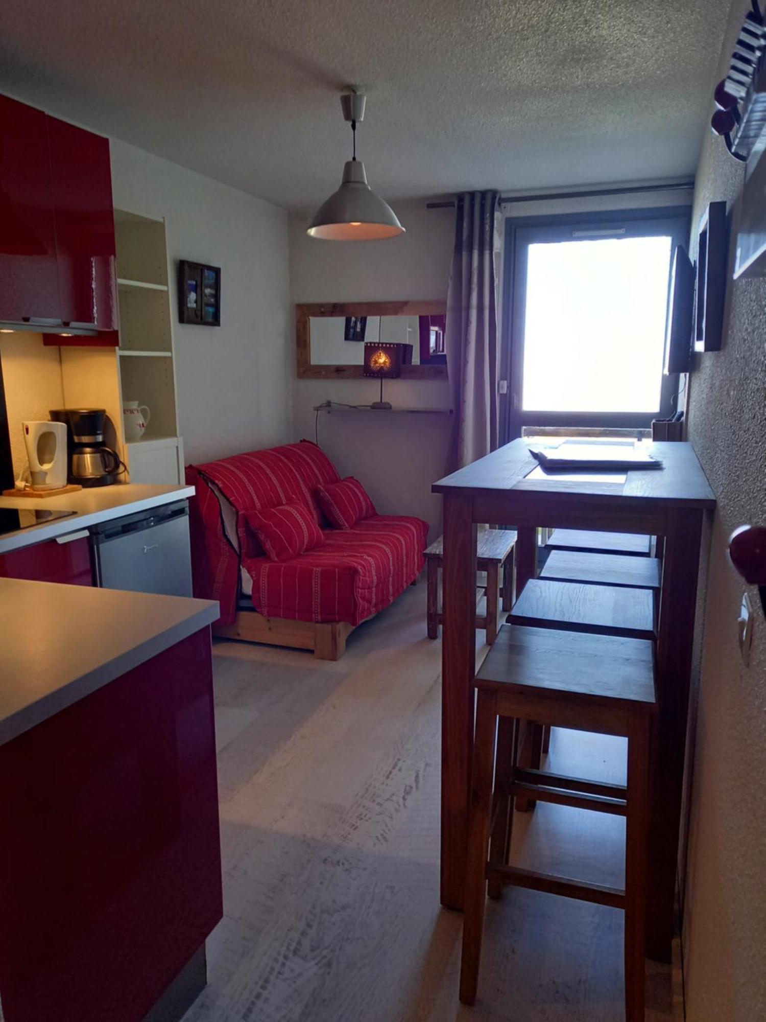 Studio 4Pers Pied Des Pistes Parking Sous Sol 萨莫安斯 外观 照片